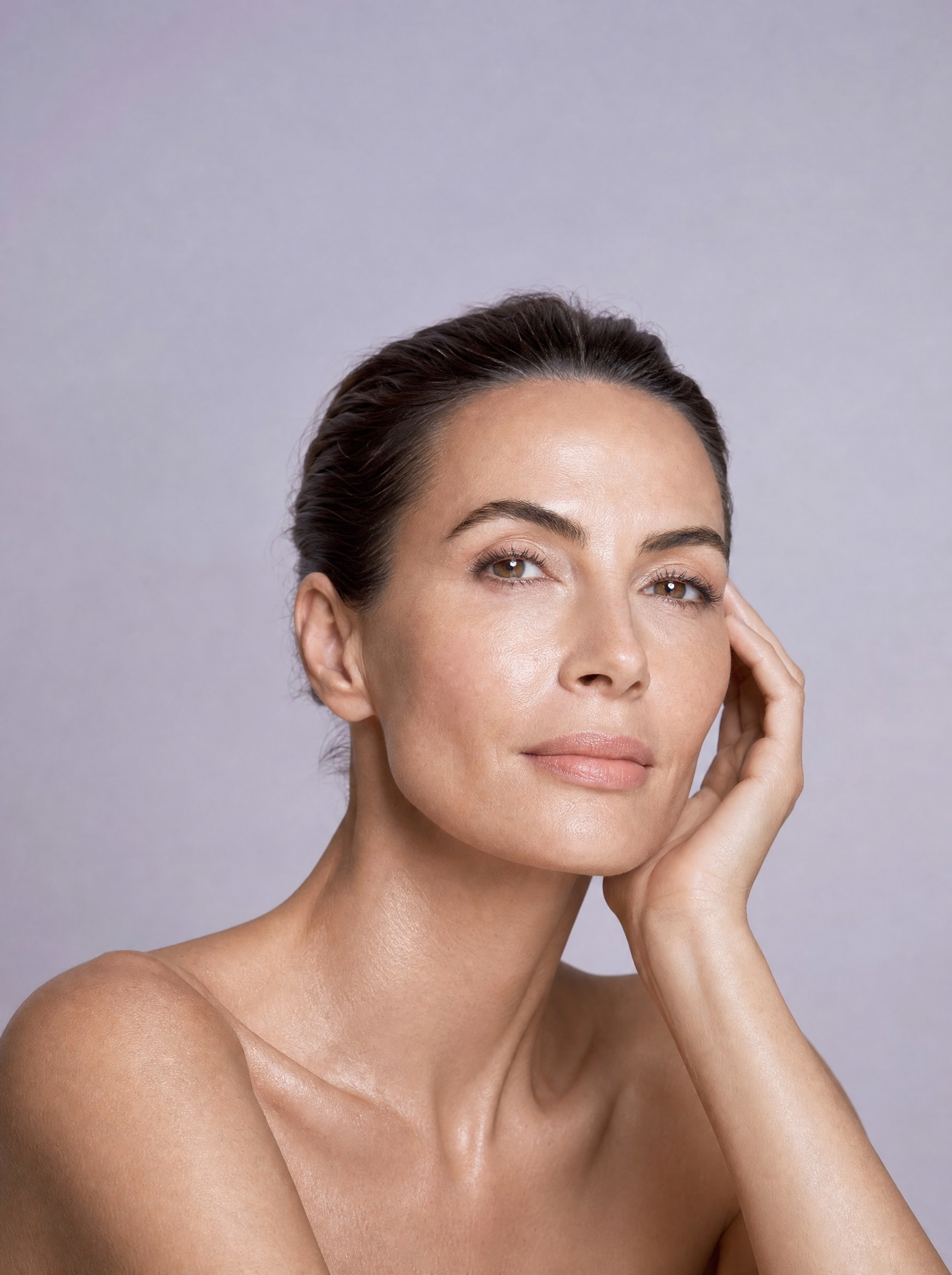 Luminous, clinically proven skin